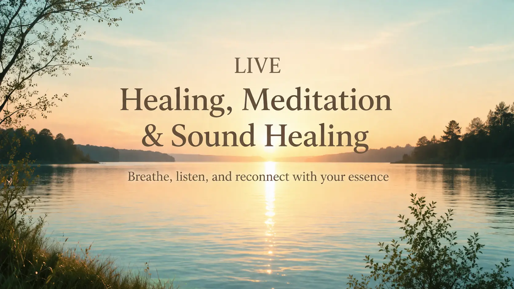 LIVE Healing, Meditation, and Sound Healing with Runar Halonen
